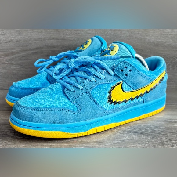 Nike Dunk Low X Grateful Dead Blue Sb Dunk Low X Grateful Dead